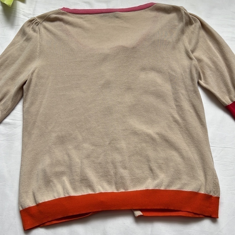 ⭐️moschino Color Block Button Down Sweater⭐️ - Picture 5 of 6